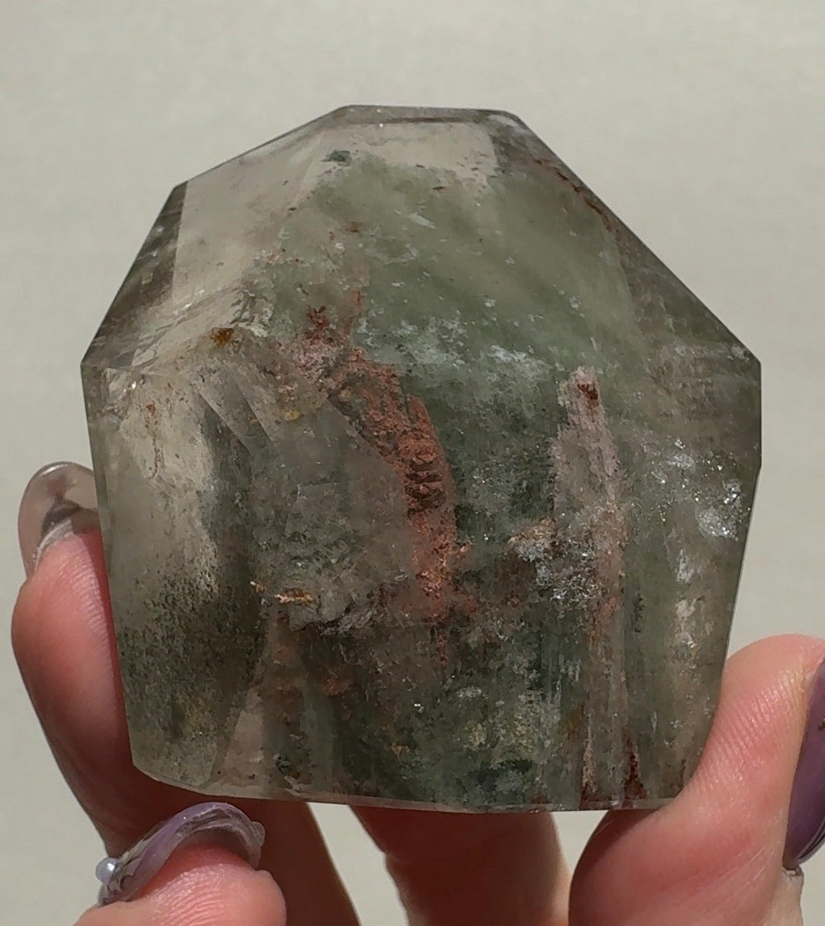 Lodolite Quartz Gusher