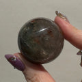 Lodolite Quartz Sphere | B