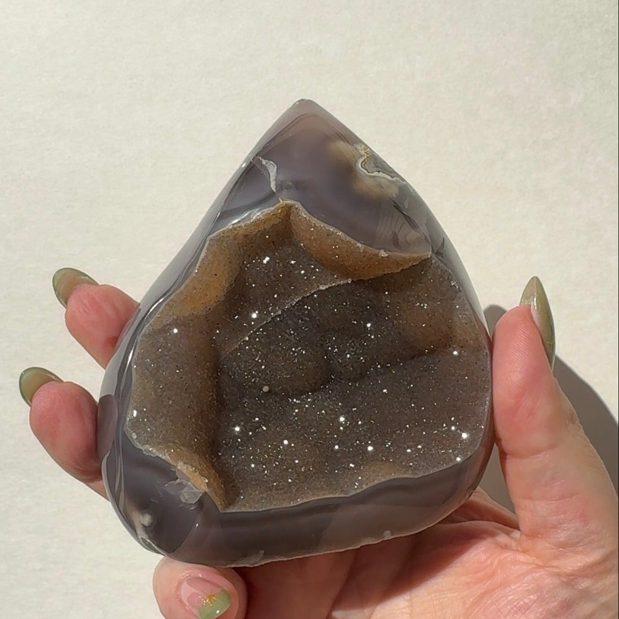 Druzy Agate Freeform