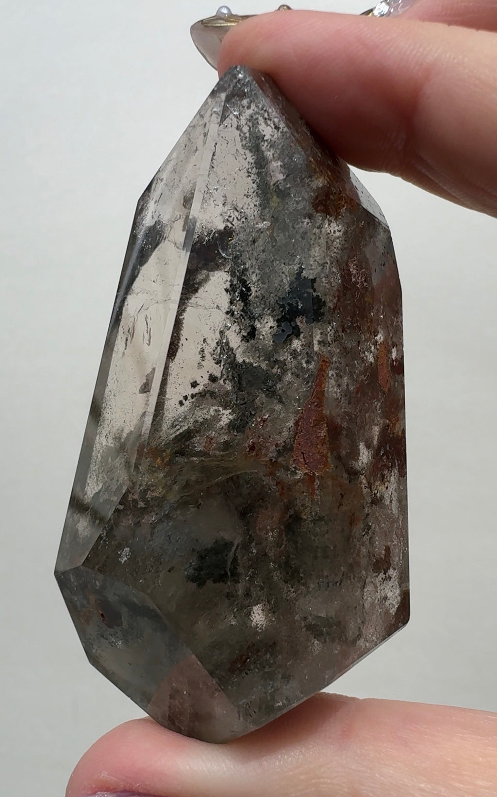 Lodolite Quartz Gusher