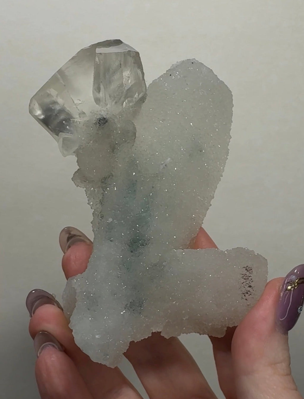 Diamond Apophyllite on Chalcedony | DA20