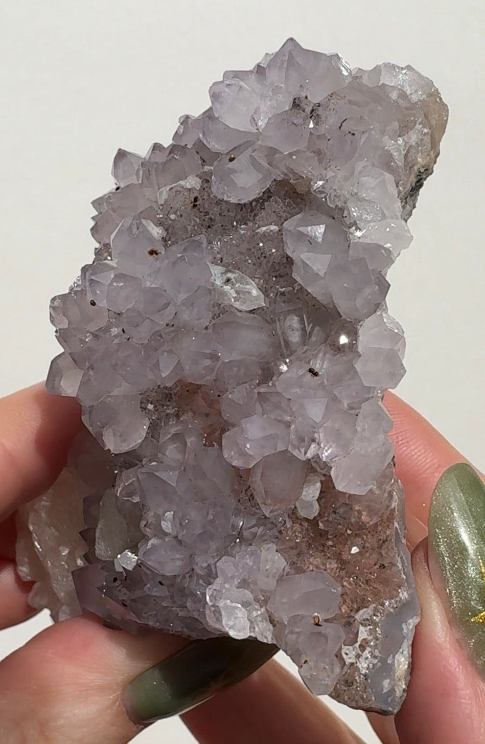 Uruguay Sugar Amethyst Freeform with Calcite