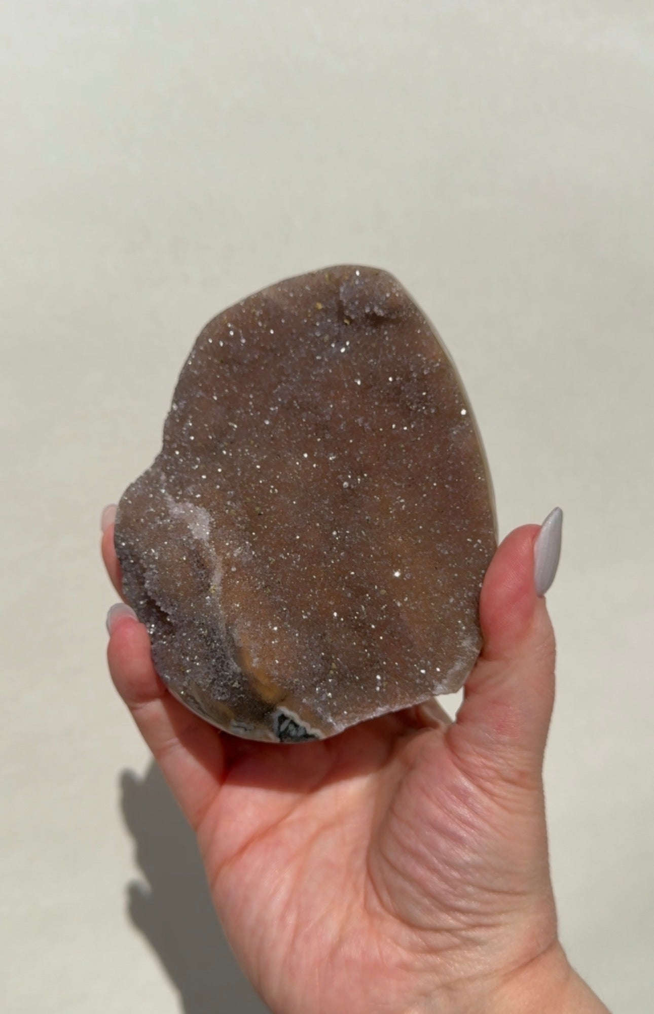 Uruguay Rainbow Amethyst Cutbase