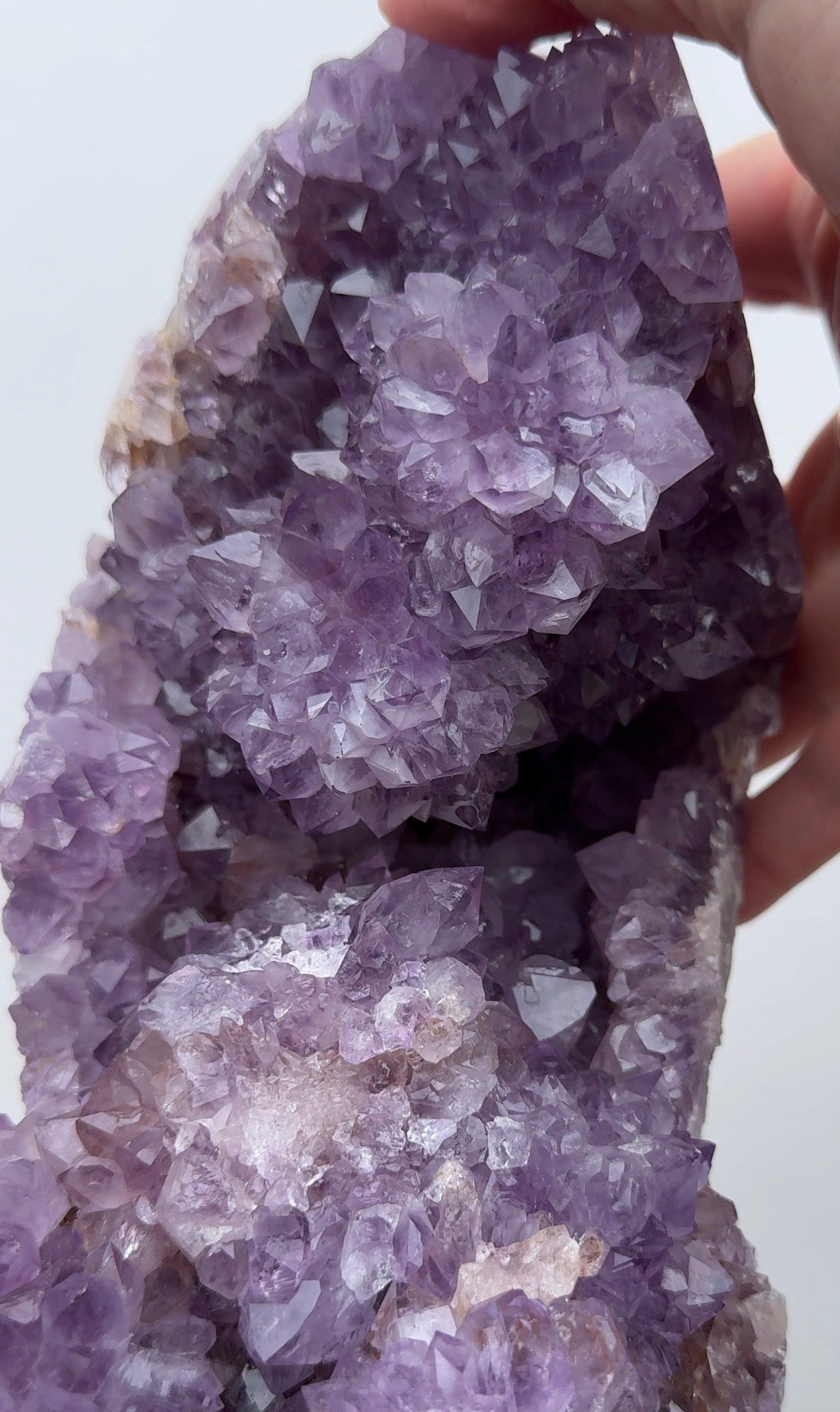 XXL High Quality Druzy Pink Amethyst Tower