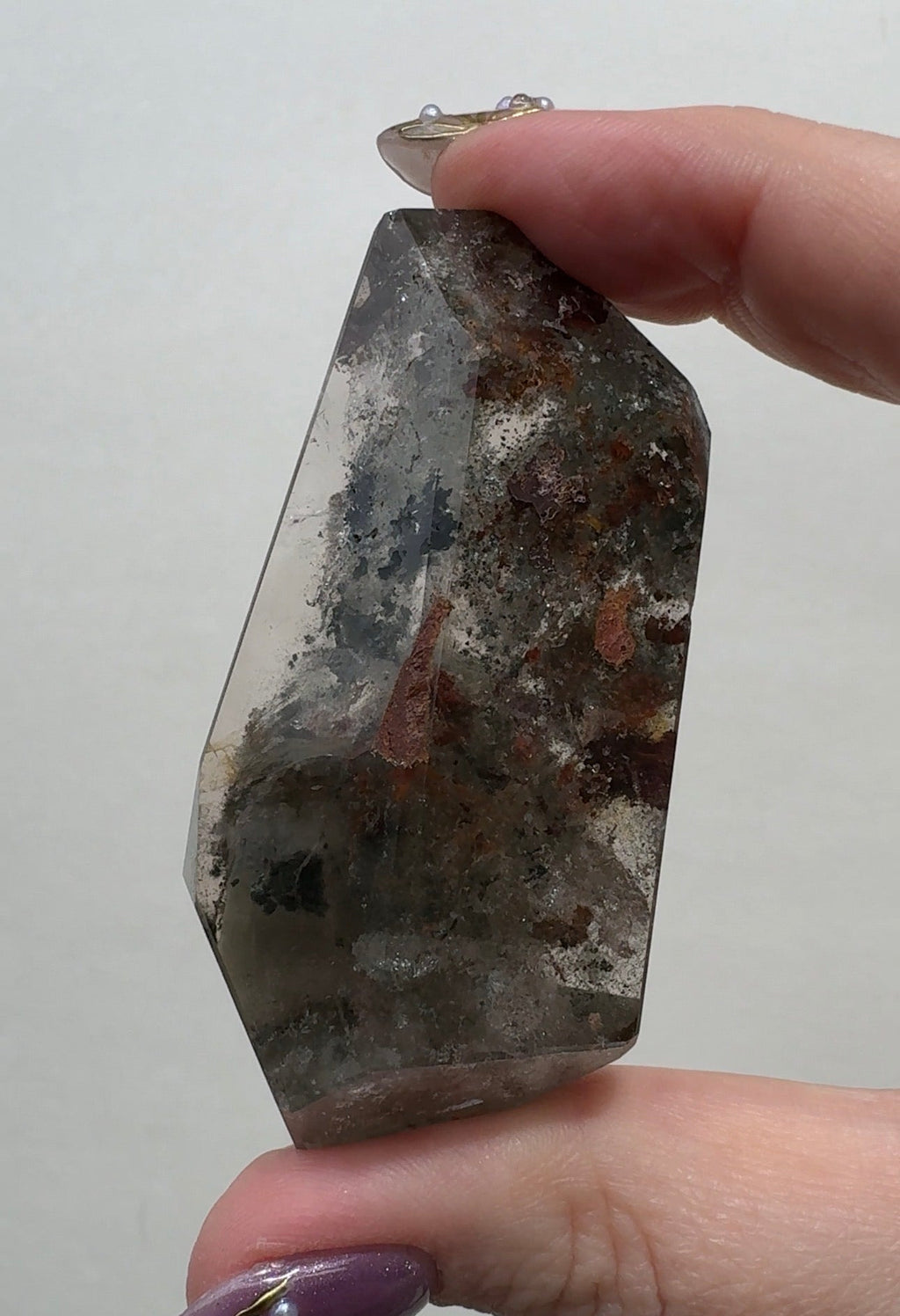 Lodolite Quartz Gusher