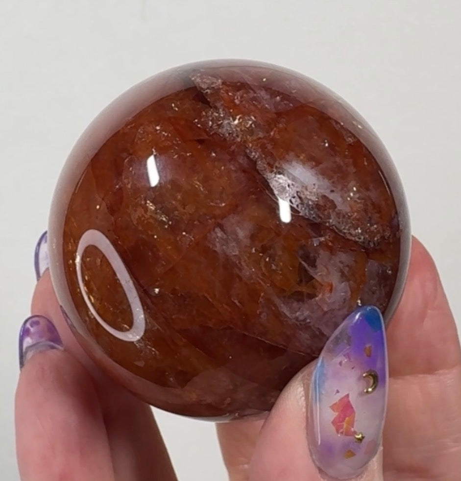 Fire Quartz Sphere | FQ4