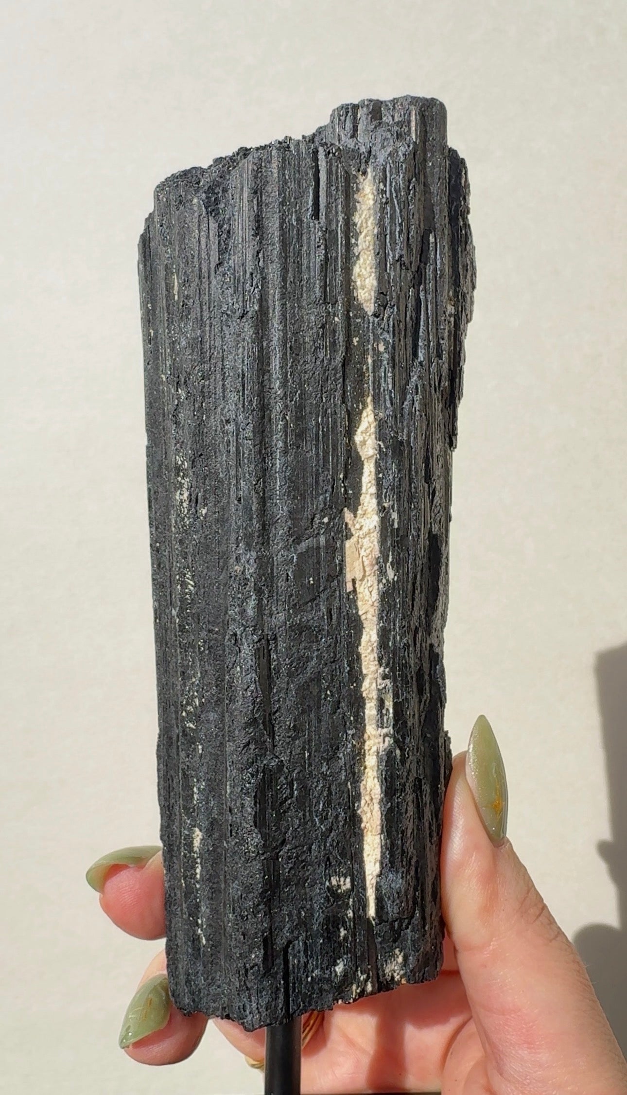 Tourmaline on stand