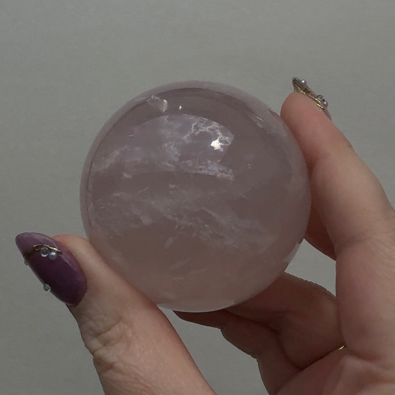 Rose Quartz Sphere | RQ3