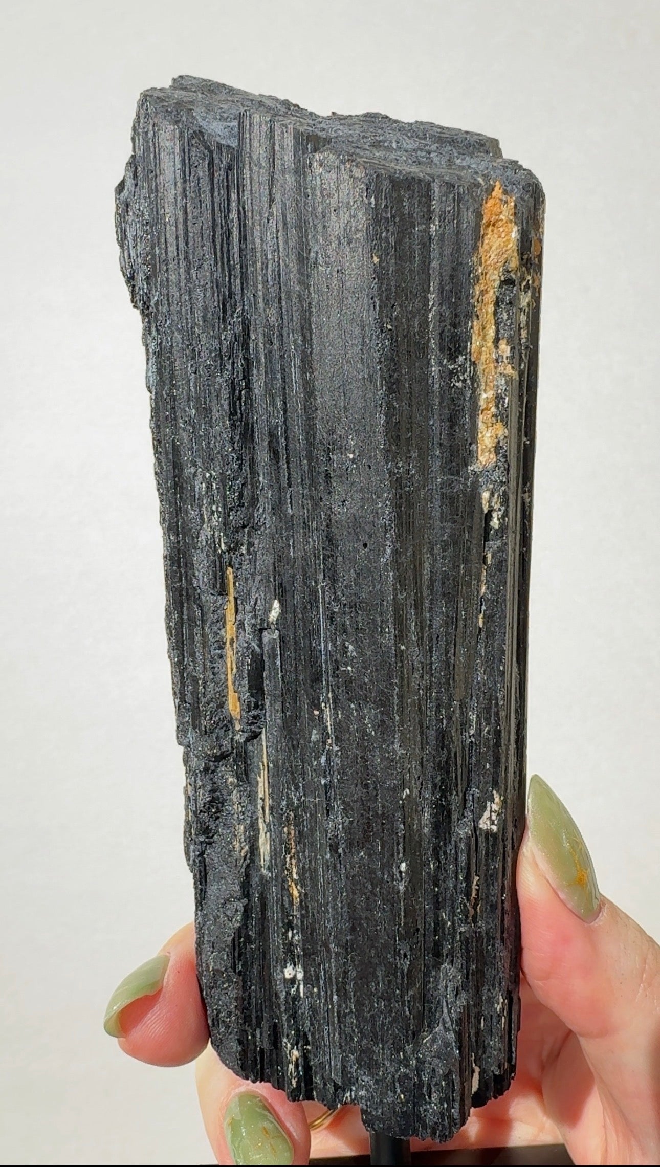 Tourmaline on stand
