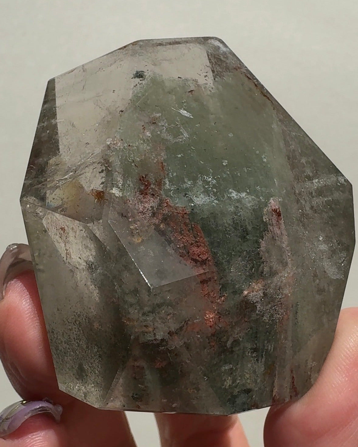 Lodolite Quartz Gusher