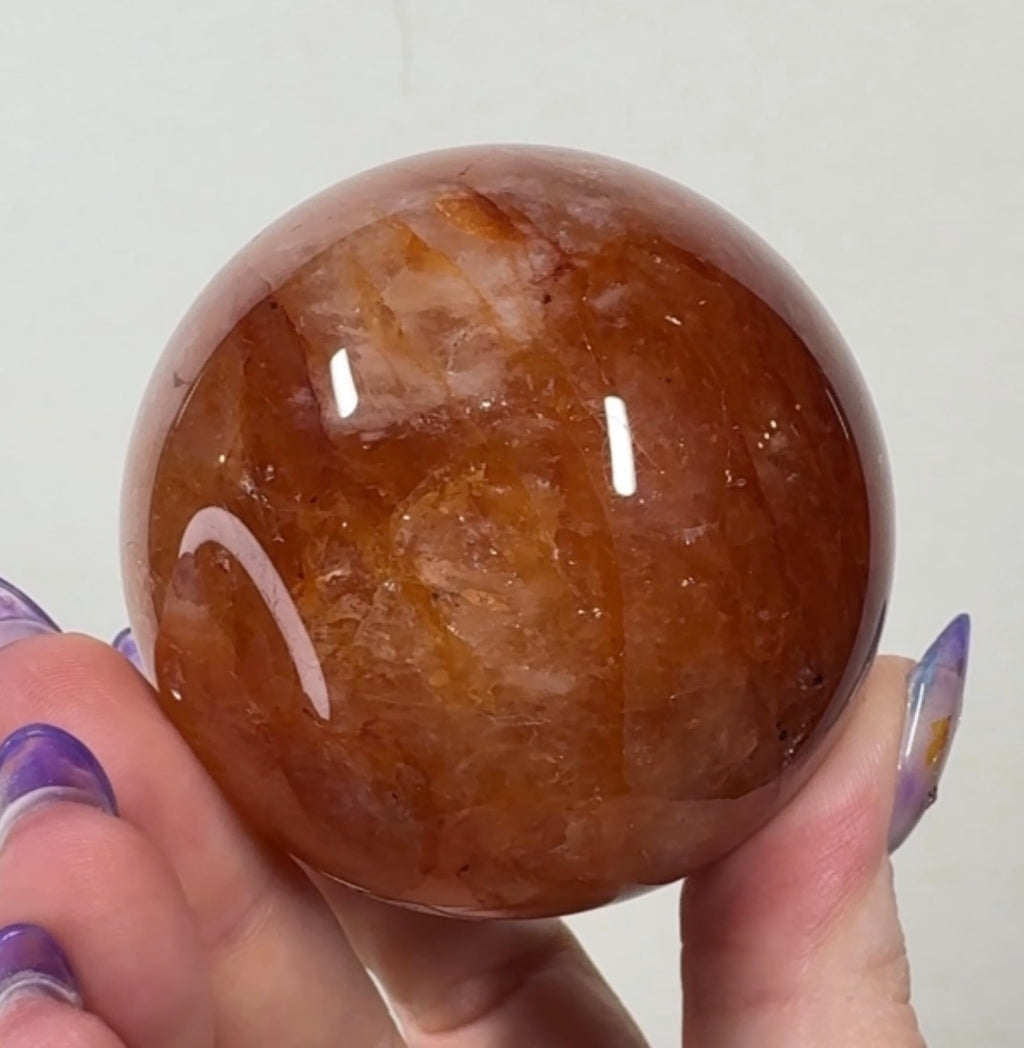 Fire Quartz Sphere | FQ3