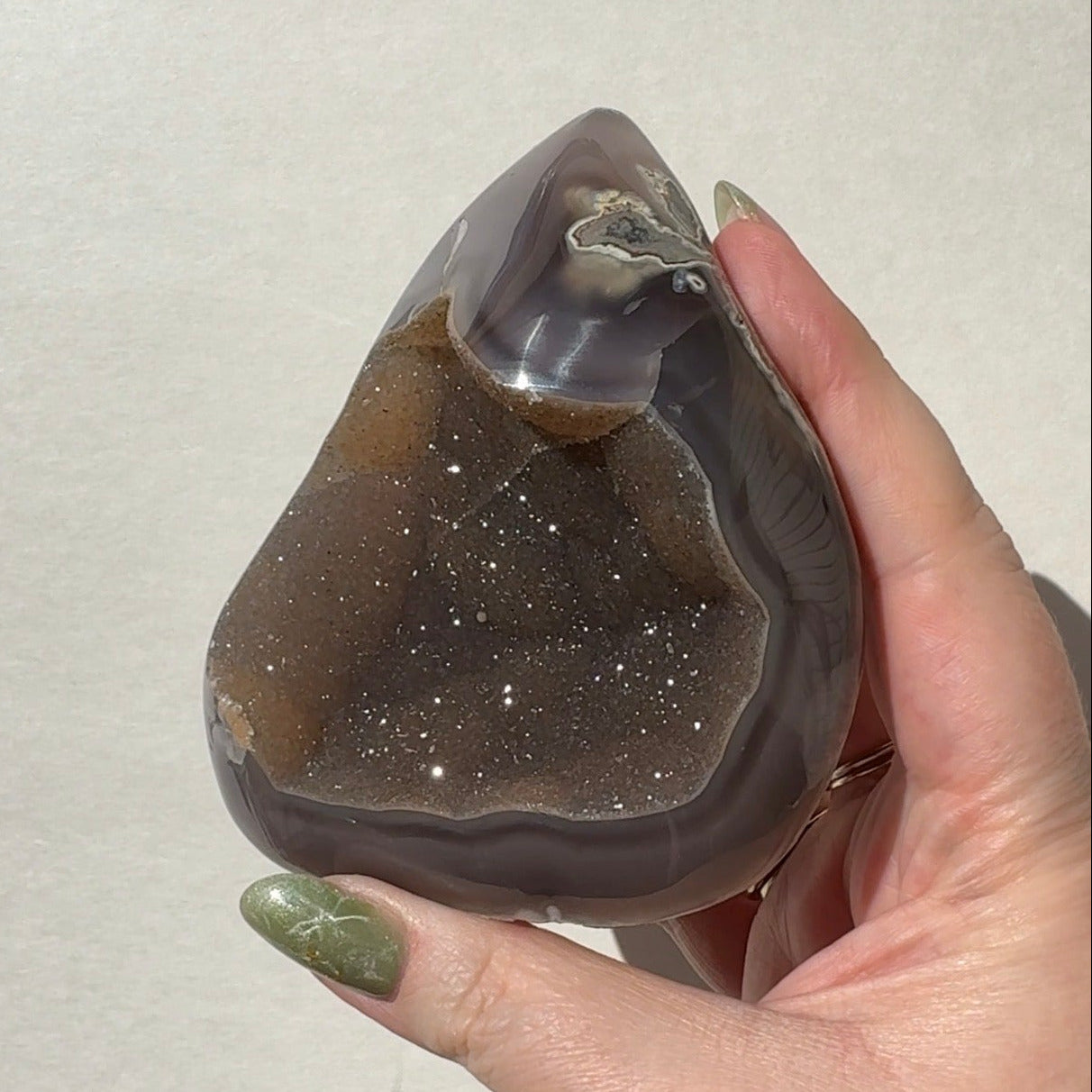 Druzy Agate Freeform