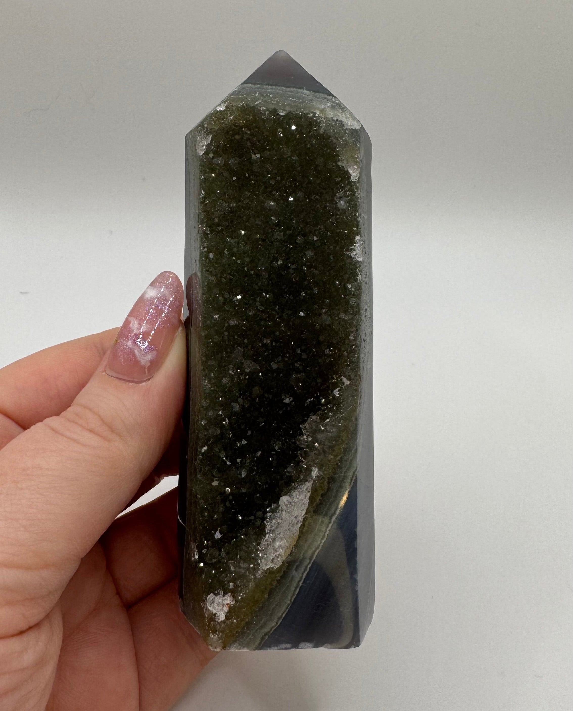 Misfit Druzy Agate Towers