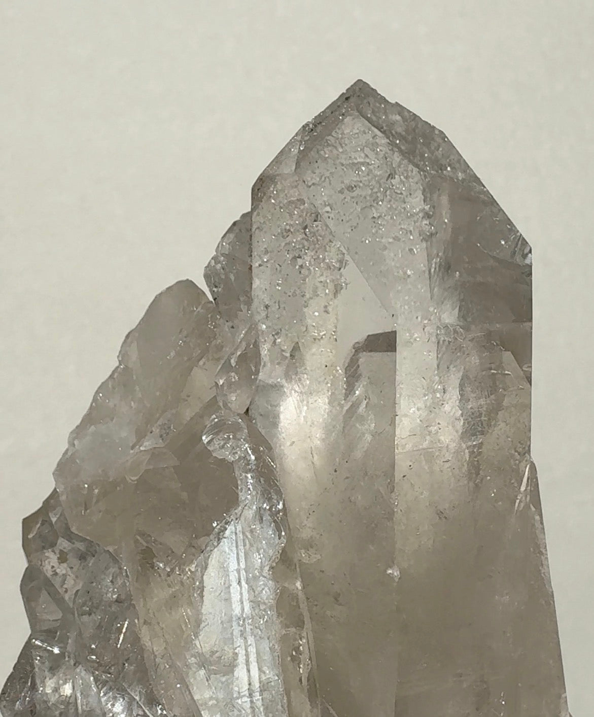 Quartz Cluster with Sugar Druzy