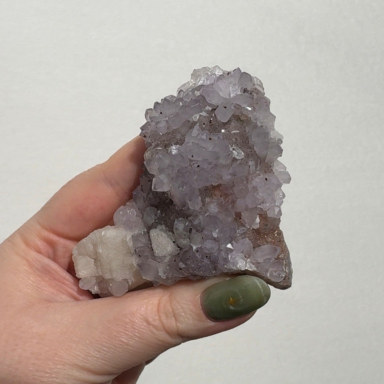 Uruguay Sugar Amethyst Freeform with Calcite
