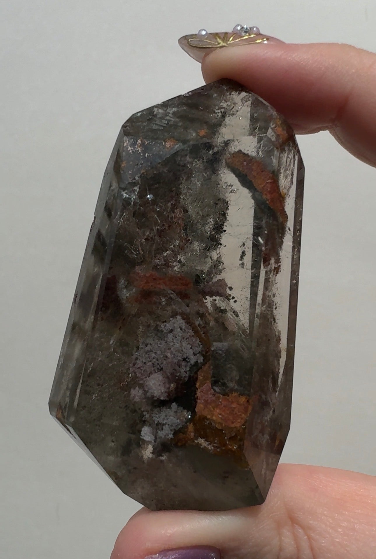 Lodolite Quartz Gusher