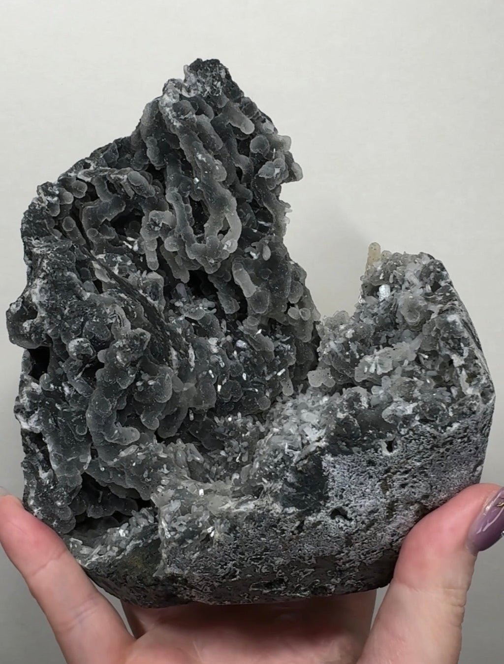 Black Chalcedony Bowl