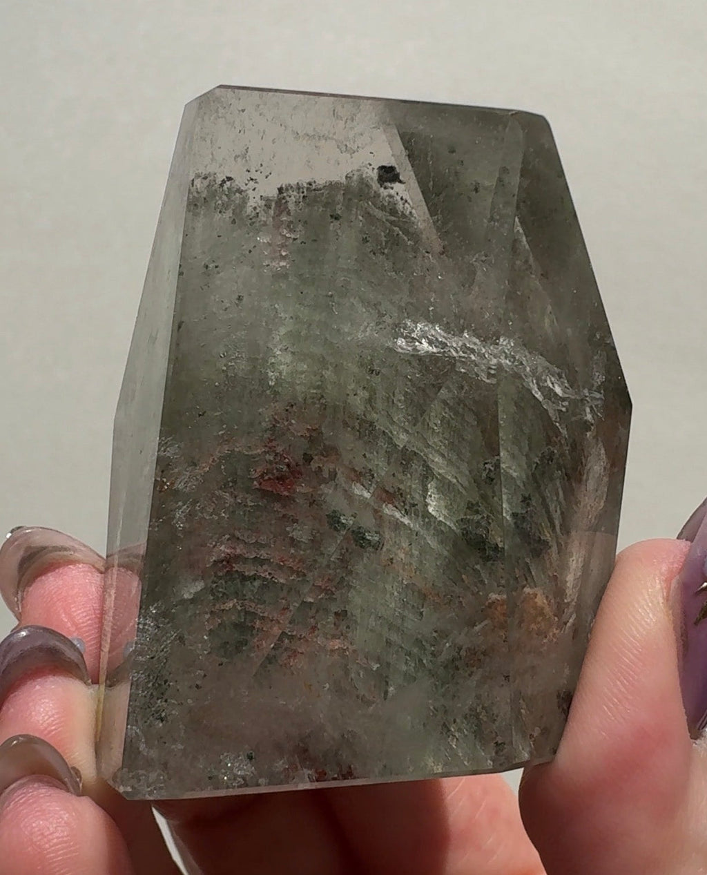 Lodolite Quartz Gusher