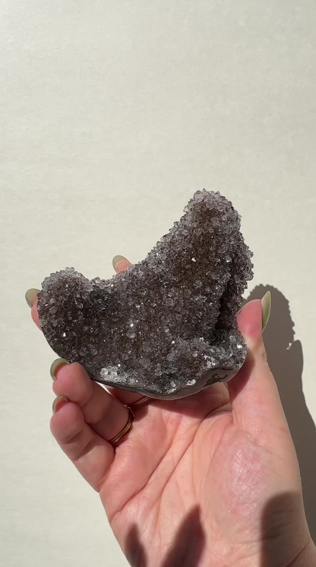 Druzy Uruguay Rainbow Amethyst Freeform