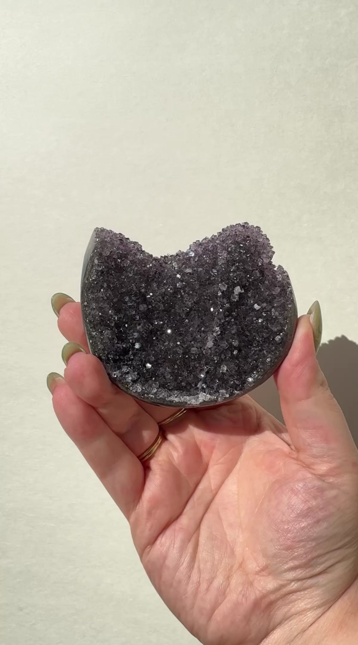 Druzy Uruguay Amethyst Freeform