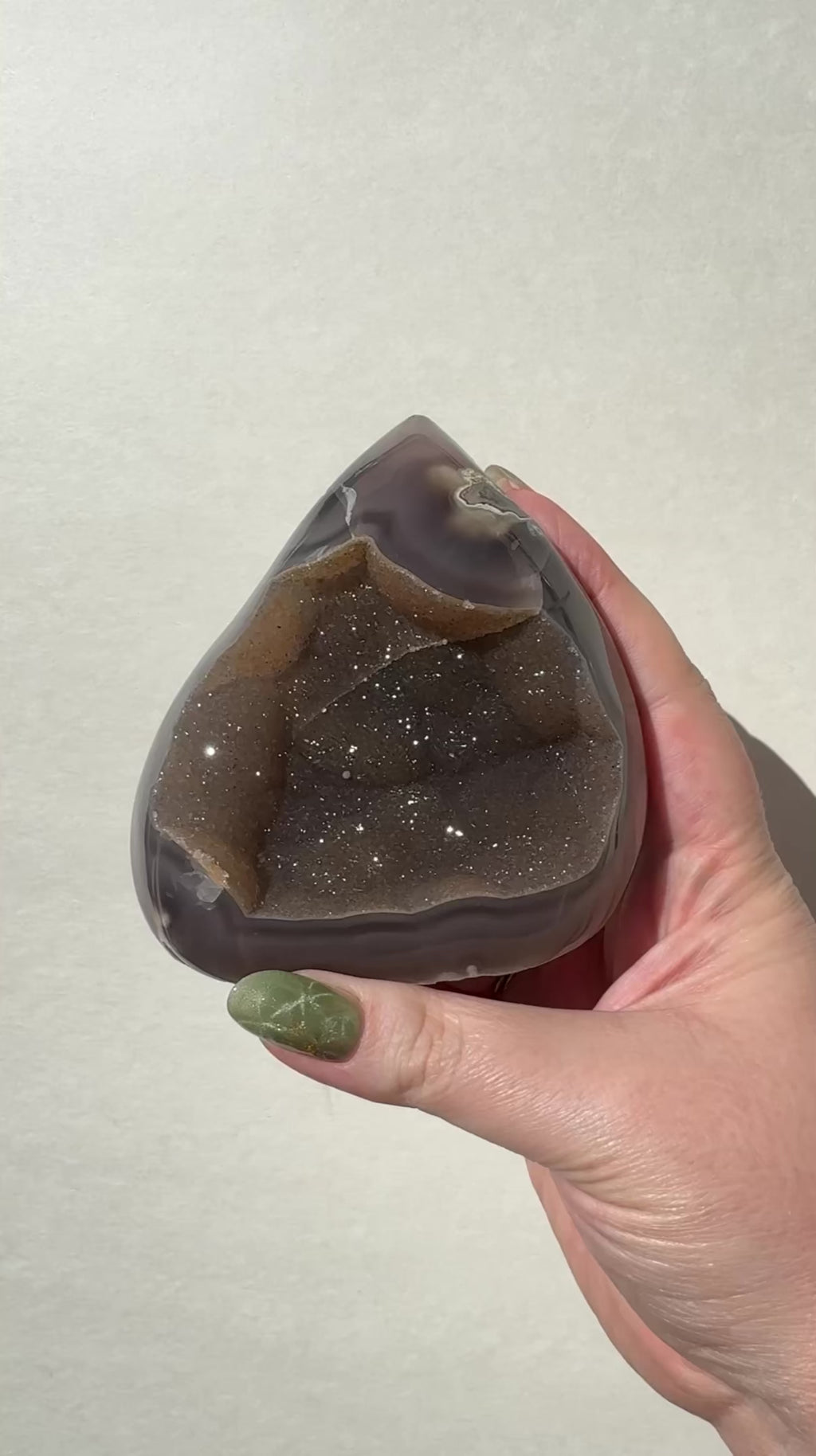 Druzy Agate Freeform