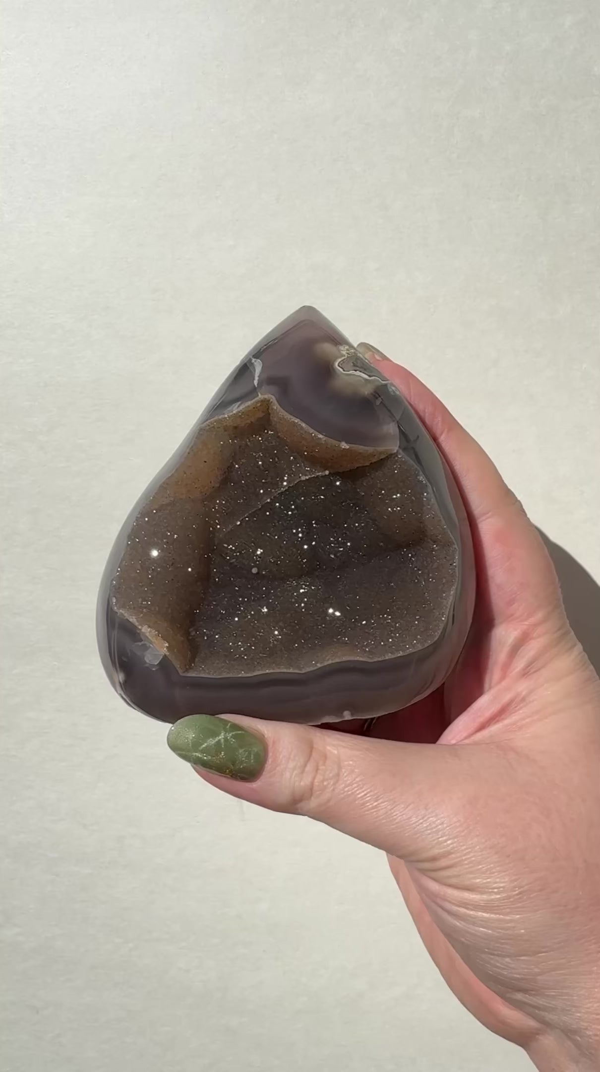 Druzy Agate Freeform