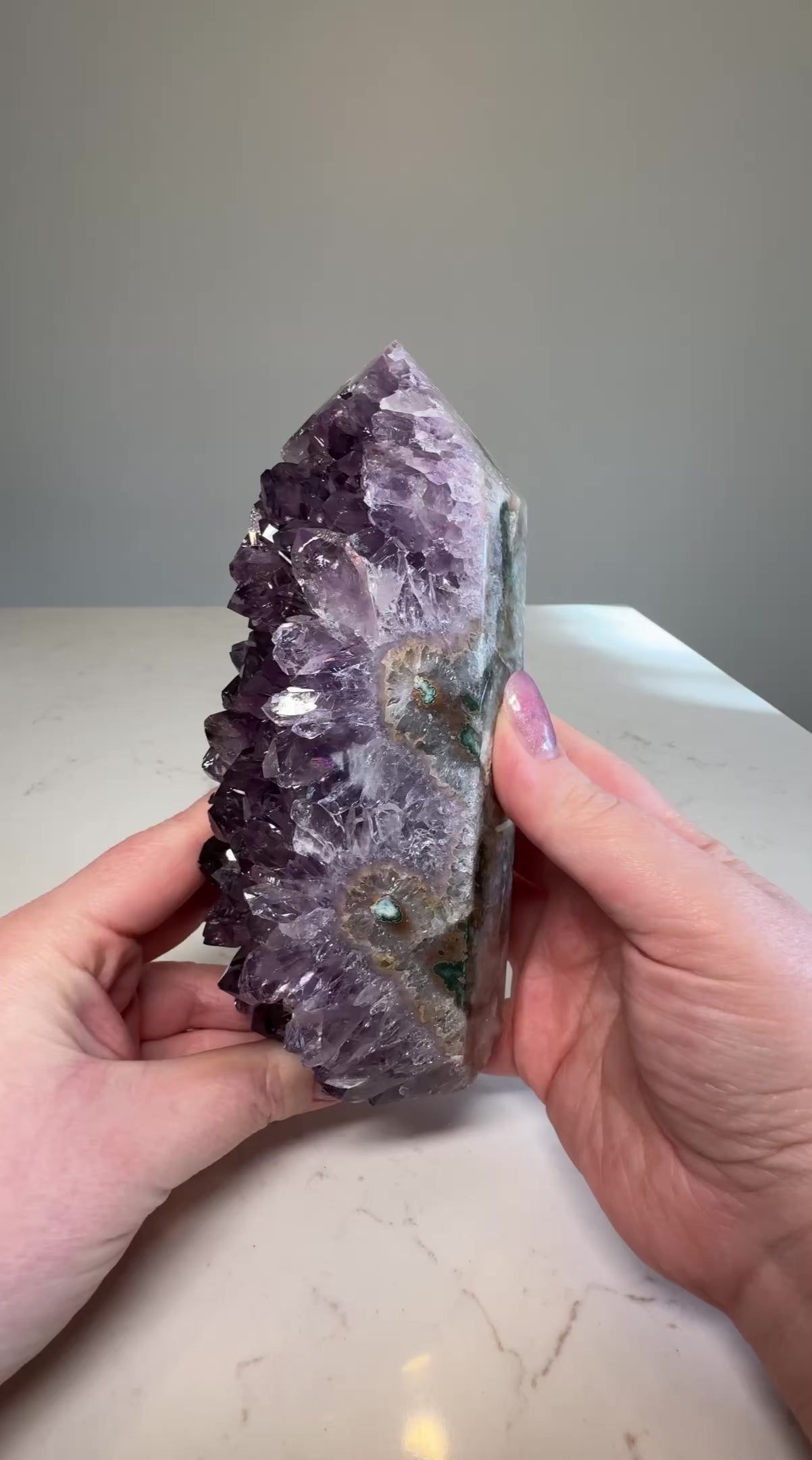 HQ Purple Amethyst Tower
